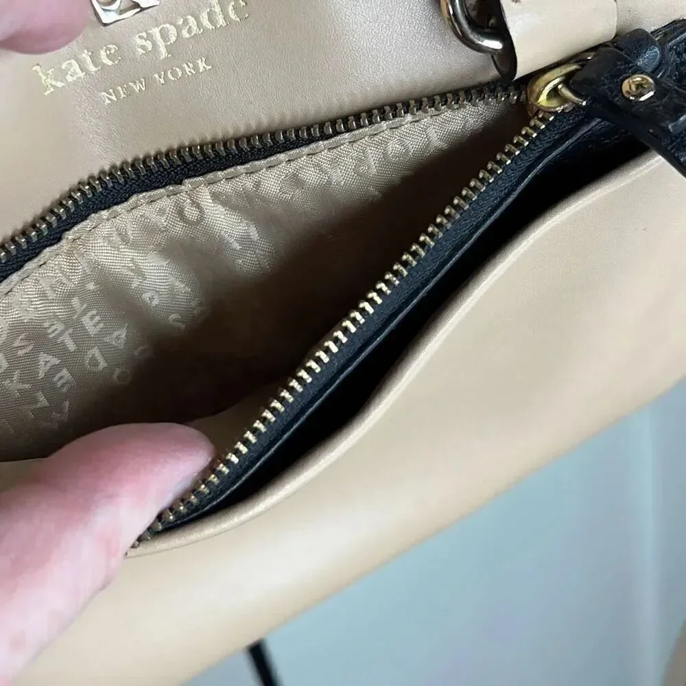 Kate Spade New York Mini Bernadine Hadley Satchel Crossbody Afftgo Tan